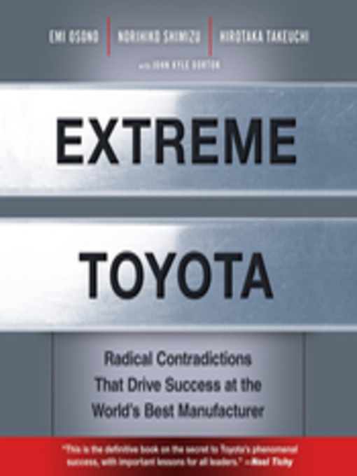 Title details for Extreme Toyota by Emi Osono - Available